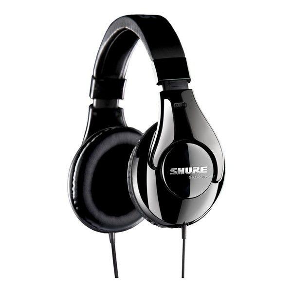 SHURE（シュア） SHURE SRH240A-BK-A ダイナミック密閉型ヘッドホン