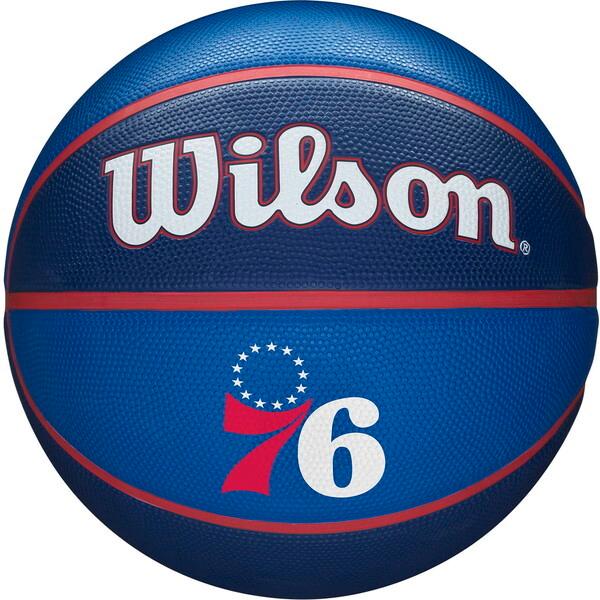 ウィルソン WTB1300XBPHI NBA TEAM TRIBUTE バスケットボール PHI 76ERS 7号 レッド