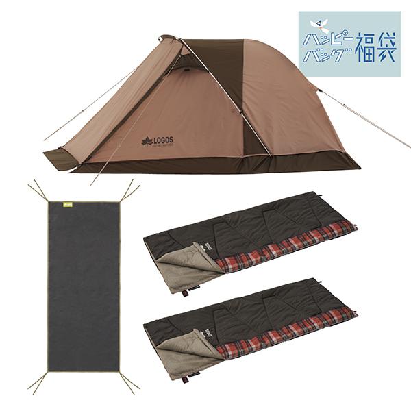 2024年福袋 LOGOS Tradcanvas ツーリングドゥーブル・SOLO-BA + テント
