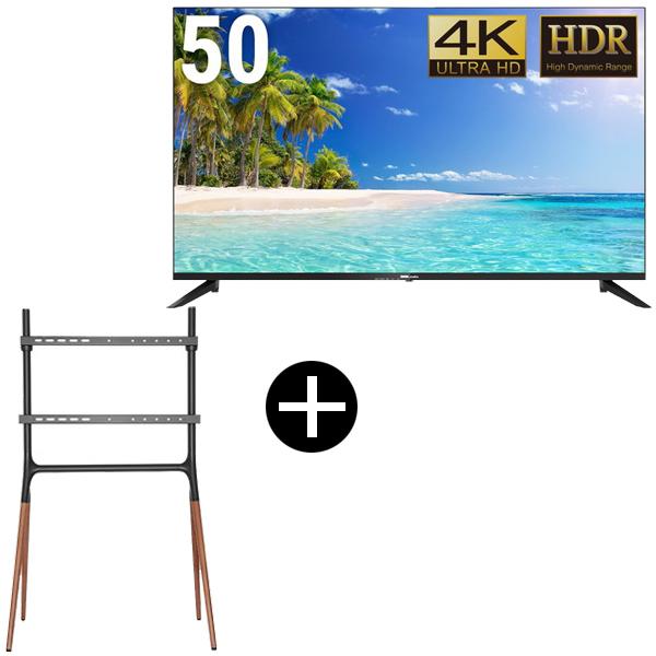 DMM.com DKS-4K50DG6 50型ワイド液晶ディスプレイ + DKS-LS4L テレビ 