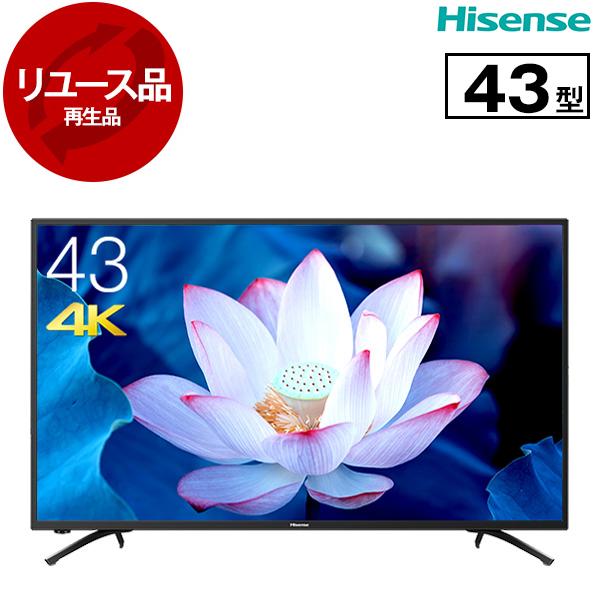 ハイセンス（HISENSE） 再生品 リユース Hisense 43F68E 43V型 地上