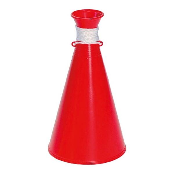 他サイト： トーエイライト 学校体育器具 メガホンSR230 レッド G1931R Rの商品画像