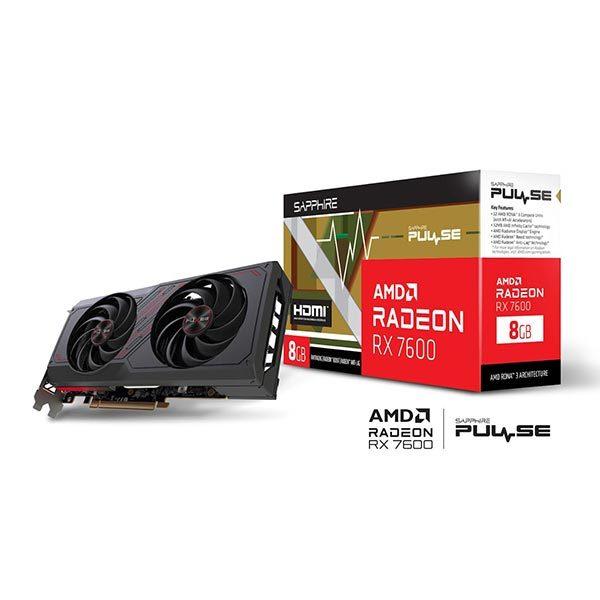 Sapphire Radeon RX 7600 本体 Sapphire Pulse Radeon RX 7600 OC review: Good 1080p