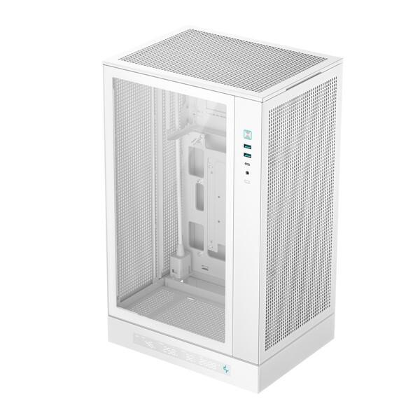 DEEPCOOL R-CH270-WHNDM0-G-1 ホワイト ミニタワー型 PCケース