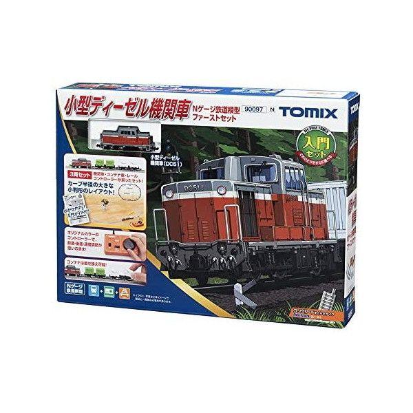 トミーテック 90097 小型ディーゼル機関車Nゲージ鉄道模型ファーストセット