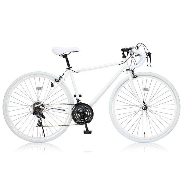 他サイト： Grandir Sensitive ホワイト ロードバイク(700×28C・21段変速・フレーム470mm) メーカー直送の商品画像