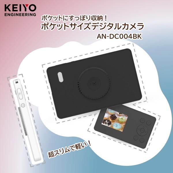 慶洋エンジニアリング KEIYO AN-DC004BK ブラック [ポケット デジタル