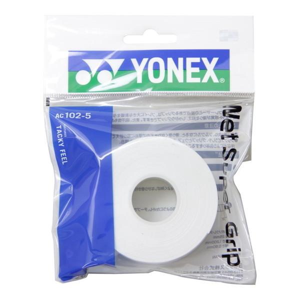 YONEX（ヨネックス） ウェットスーパーグリップ 詰替用 5本入 ホワイト