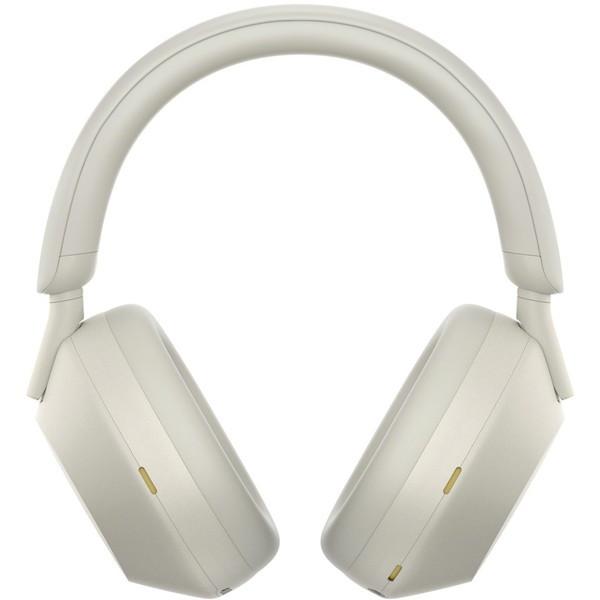 ヘッドホン ワイヤレス WH-1000XM5(S) ソニー ワイヤレスヘッドホン SONY プラチナシルバー ノイズキャンセリング ハイレゾ マルチペアリング 外音取り込み