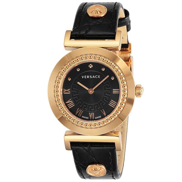 VERSACE ヴェルサーチ　腕時計 P5Q80D009S009 黒　バニティ VERSACE（ヴェルサーチェ） 腕時計 時計 レディース VANITY