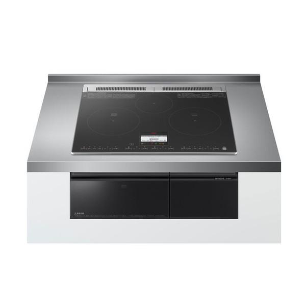 他サイト： 日立 IHクッキングヒーター 単相200V ビルトイン 60cm幅 IH3口 HT-N8KTFK 火加減マイスター N8Tシリーズ 適温調理の商品画像