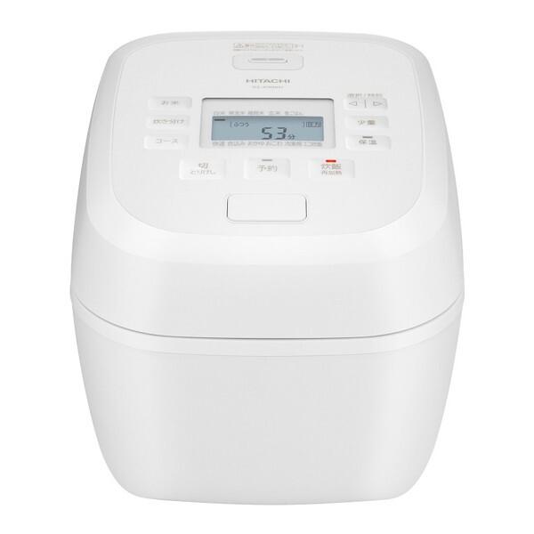 他サイト： 炊飯器 5.5合炊き 一人暮らし用 日立 IH RZ-A100HJ W 圧力IH炊飯器 フロストホワイト HITACHI 新生活の商品画像