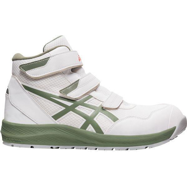 ASICS（アシックス） ウィンジョブCP216 ホワイトXライケングリーン