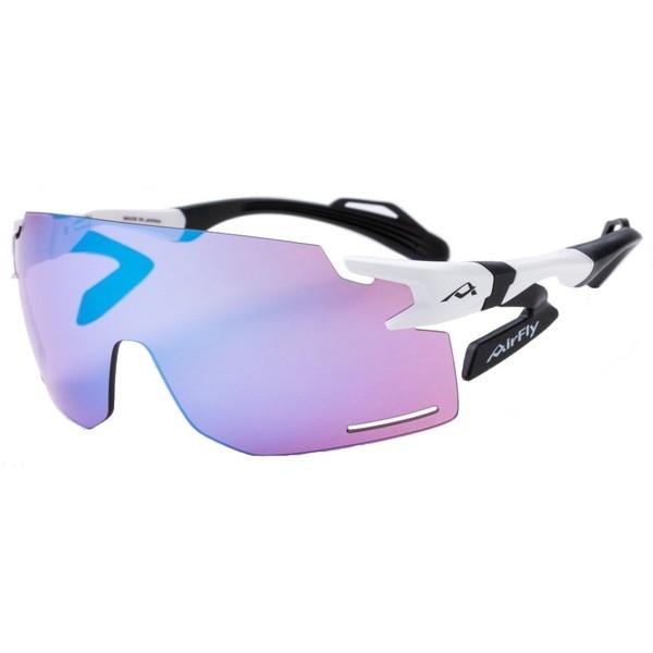 AirFly AF301C2BK スポーツサングラス ホワイトマット : MAXZEN Direct