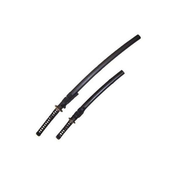 匠刀房 NEU-040 黒石目 大小セット 石目シリーズ 模造刀 メーカー直送