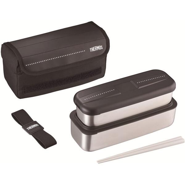 mayu　タッパーウェア　スーパーディープケース3個 THERMOS（サーモス） THERMOS DSD-1105W-D-BK ドットブラック