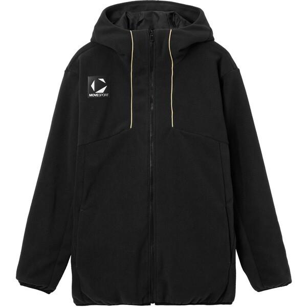 デサント フリースジャケット ST5FSWT0M BK00 ブラック DESCENTE トレーニング フィットネス スウェット フリース MOVESPORT ムーブスポーツ スポーツウエア フリースジャケット