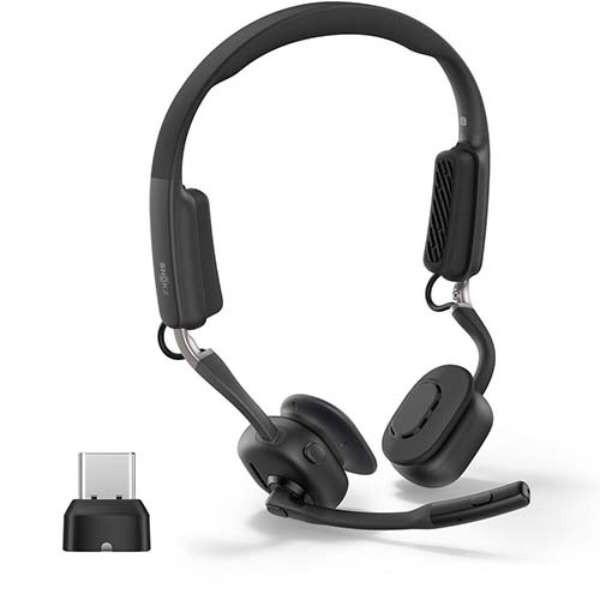 Shokz SKZ-EP-000048 ブラック OpenMeet UC USB-C ワイヤレス骨 Shokz SKZ-EP-000048 ブラック OpenMeet UC USB-C ワイヤレス骨