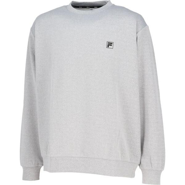 FILA（フィラ） スポーツウエア クルーネックトレーナー グレー XL 