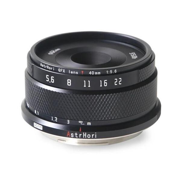 AstrHori 40mm F5.6 GFX (B) ブラック 単焦点レンズ (富士フィルムG
