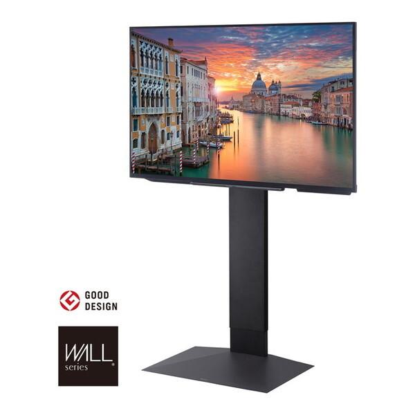 WALL V3 SW ハイタイプ サテンブラック WLTVZ6119 EQUALS WLTVZ6119 サテンブラック テレビスタンド (WALL V3