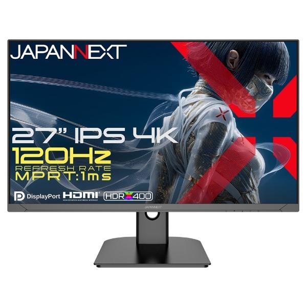 JAPANNEXT（ジャパンネクスト） JAPANNEXT JN-Ei27G120U2 27型 4K UHD