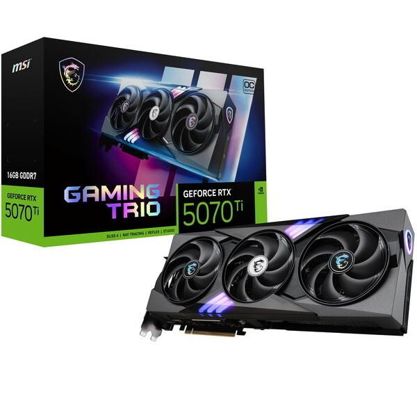 MSI MSI GeForce RTX 5070 Ti 16G GAMING TRIO OC グラフィックボード