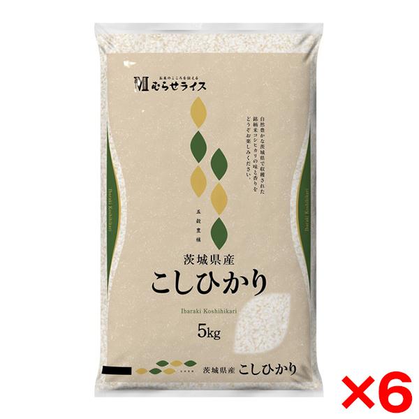 コシヒカリ 令和七年度産 茨城県産 30kg(5kg×6) メーカー直送 : MAXZEN