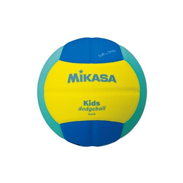 MIKASA SD00-YLG スマイルドッジ0号 EVA 約150g 青/黄/緑