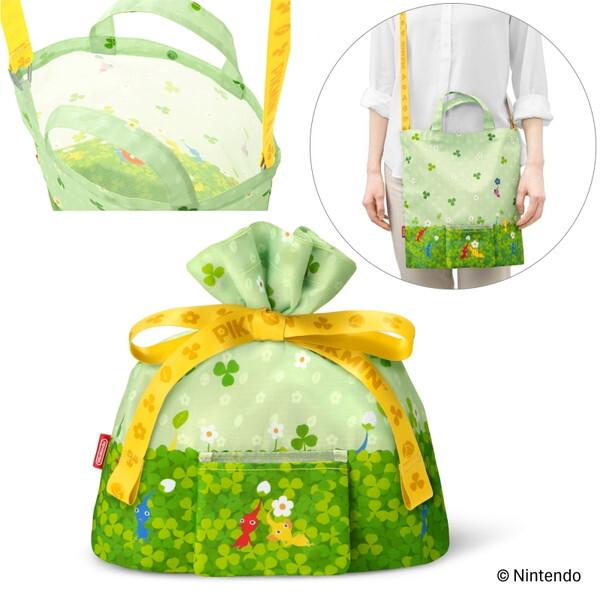他サイト： 任天堂販売 ピクミン ラッピング×エコバッグ S(ピクミン&amp;チャッピー)の商品画像