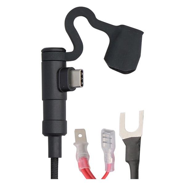 他サイト： デイトナ D15644 電源ケーブル USB Type-C Android対応 L字コネクターの商品画像