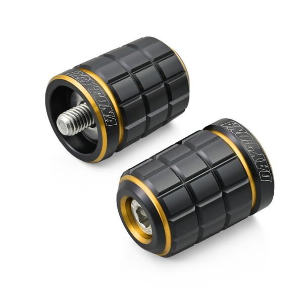 デイトナ D42212 PREMIUM ZONE バーエンド カワサキ(M8)用 BRICK