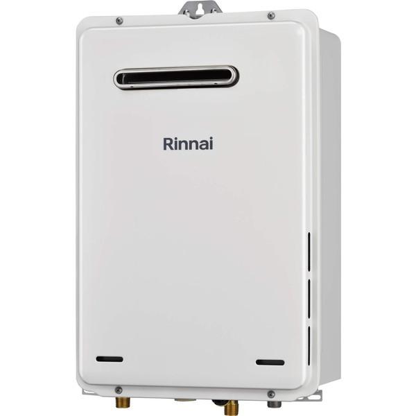 他サイト： Rinnai RUX-A1615W(A)-E-13A ユーロホワイト ガス給湯器 (都市ガス用・給湯専用・屋外壁掛・PS標準設置・16号)の商品画像