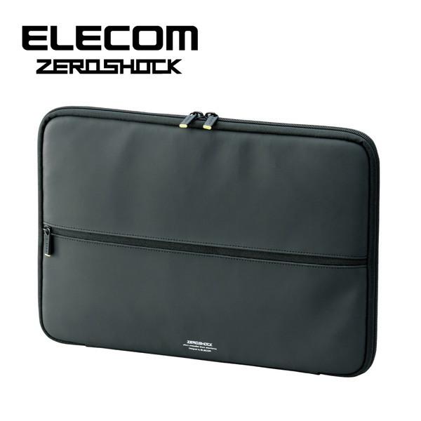 他サイト： インナーケース パソコンバッグ 撥水加工 〜13.3インチ ゼロショック MacBook Pro 13 ブラックの商品画像
