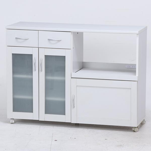 不二貿易　キッチンカウンター　食器棚　120cm 不二貿易 キッチンカウンター レンジ台 120幅 カウンター