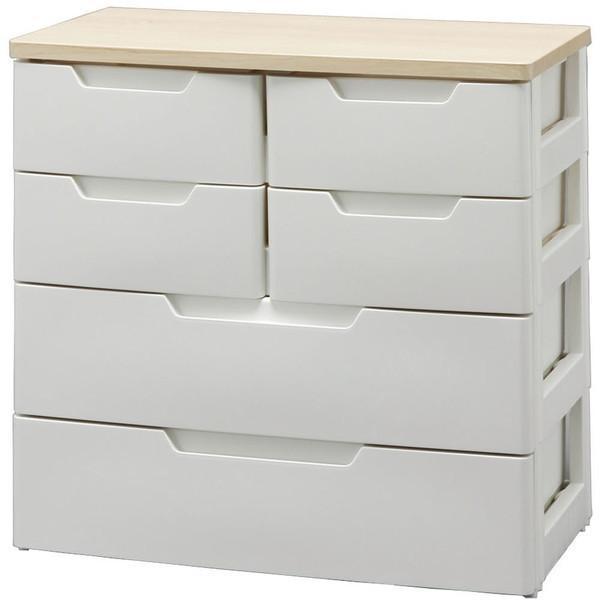 IRIS OHYAMA（アイリスオーヤマ） マルチユースチェスト 4段 MU-7224