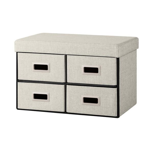 IRIS OHYAMA（アイリスオーヤマ） SST4H-60-G グレー 3WAY引き出し収納