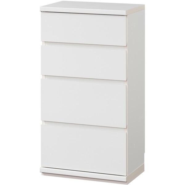 白井産業 PTS-8545H WH カウンター下ラックピタシエ チェスト幅45cm