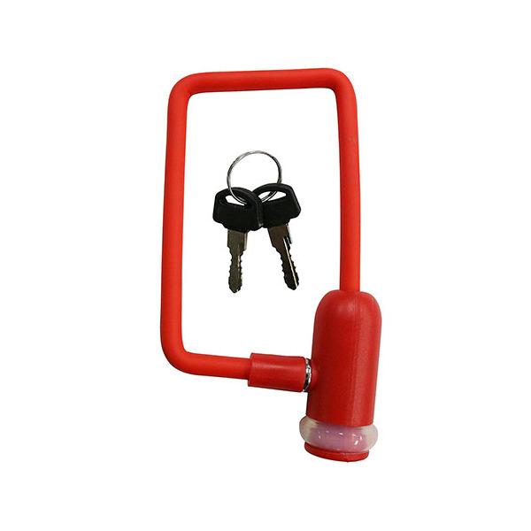 サギサカ（SAGISAKA） 73773 Eバイク用バッテリーロック SL レッド