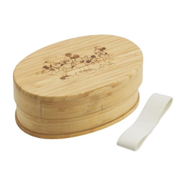 スケーター BWLB6 ミッキー&フレンズ ディズニー 竹製 ランチ ボックス