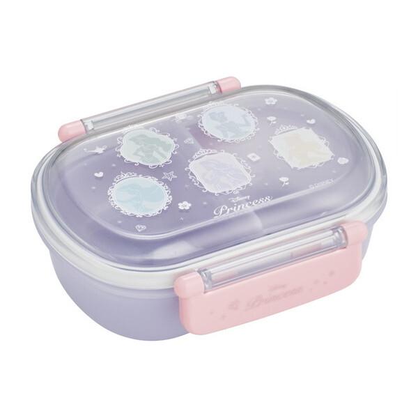 他サイト： スケーター QAF2BAAG ディズニー プリンセス シルエット 子供用 お弁当箱 1段 360ml 中子付き ふわっと盛れるドーム型 キッズランチ 抗菌加工 日本製の商品画像