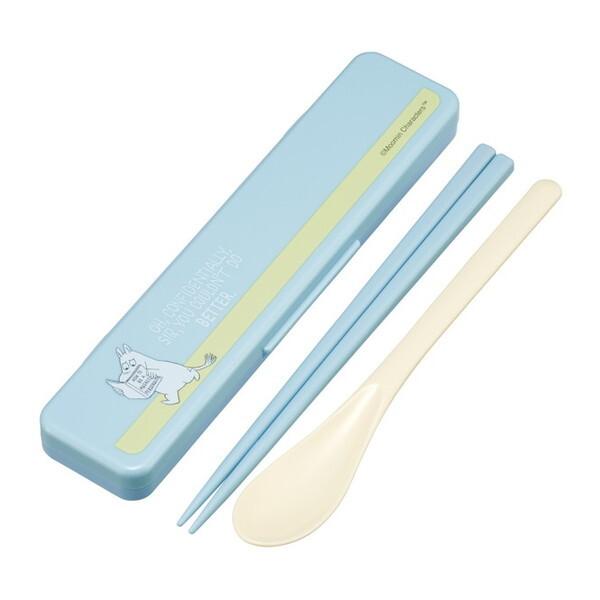 スケーター CCS3SAAG ムーミン ライトカラー 箸 スプーン コンビ