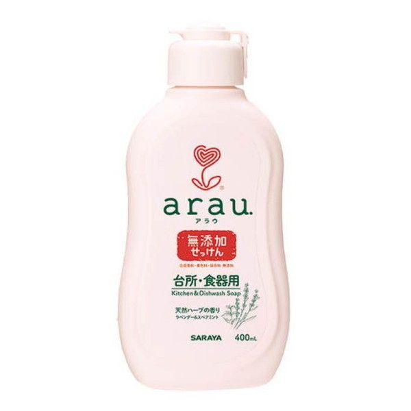他サイト： サラヤ アラウ. 台所・食器用せっけん 本体 400mlの商品画像