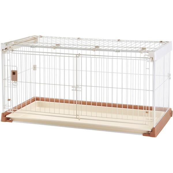 他サイト： Richell お掃除簡単ペットケージ 1200 ブラウンの商品画像