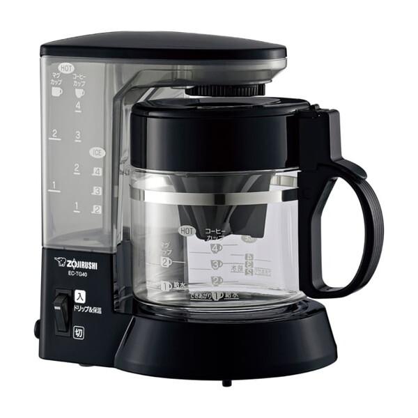 象印（ZOJIRUSHI） EC-TG40-BA ブラック 珈琲通 コーヒーメーカー