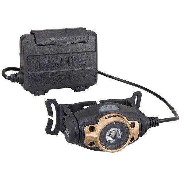 Tajima タジマ LE-F351D-G ゴールド LEDヘッドライト(最大350lm Tajima タジマ LE-F351D-G ゴールド LEDヘッドライト(最大350lm