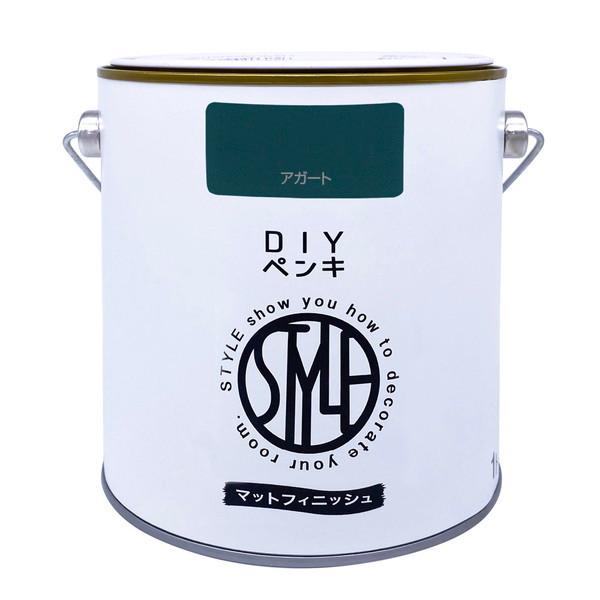 他サイト： ニッペ STYLE DIYペンキマットフィニッシュ アガート 1kgの商品画像