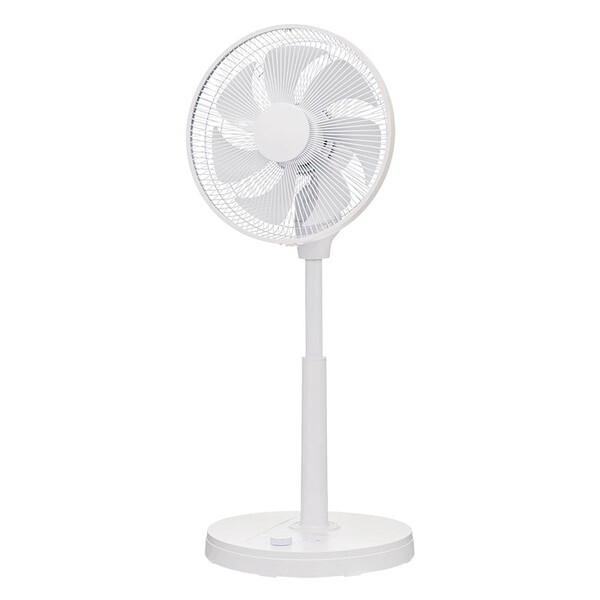 ユアサプライムス 扇風機 DCモーター リビング 7枚羽根 風量8段階 首