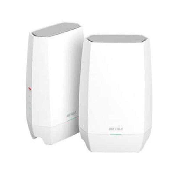 BUFFALO WNR-5400XE6P/2S AirStation Wi-Fi 6E 対応トライバンドルーター 2個セット