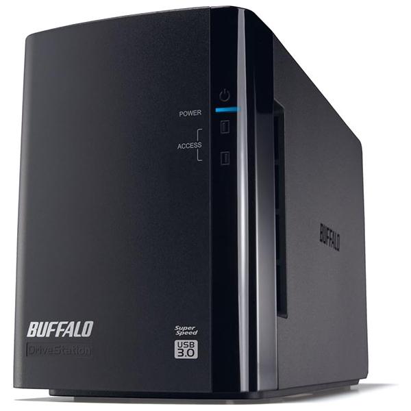 BUFFALO HD-WL4TU3/R1J ドライブステーション ミラーリング機能搭載 USB3.0用 外付けHDD 2ドライブモデル 4TB